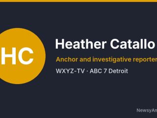 Heather Catallo, Anchor and investigative reporter, WXYZ-TV
