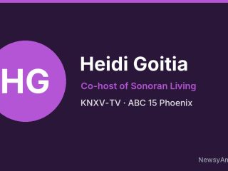 Heidi Goitia, Co-host of Sonoran Living, KNXV-TV
