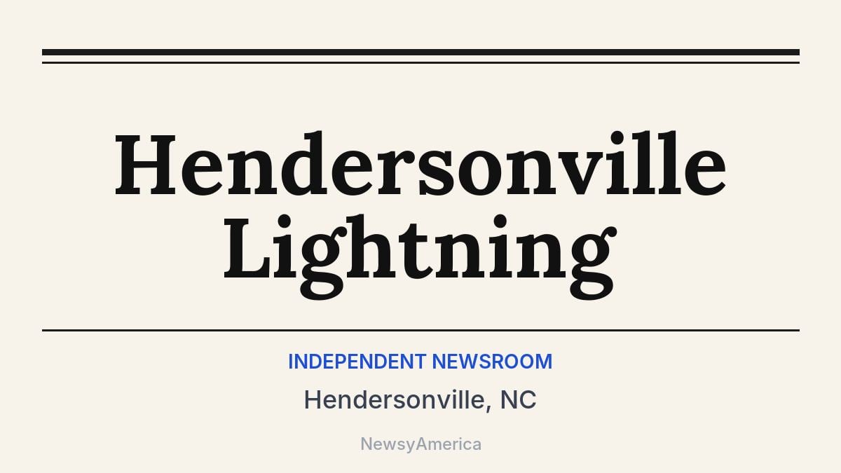 Hendersonville Lightning – Hendersonville, NC