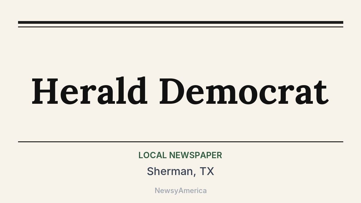Herald Democrat – Sherman, TX