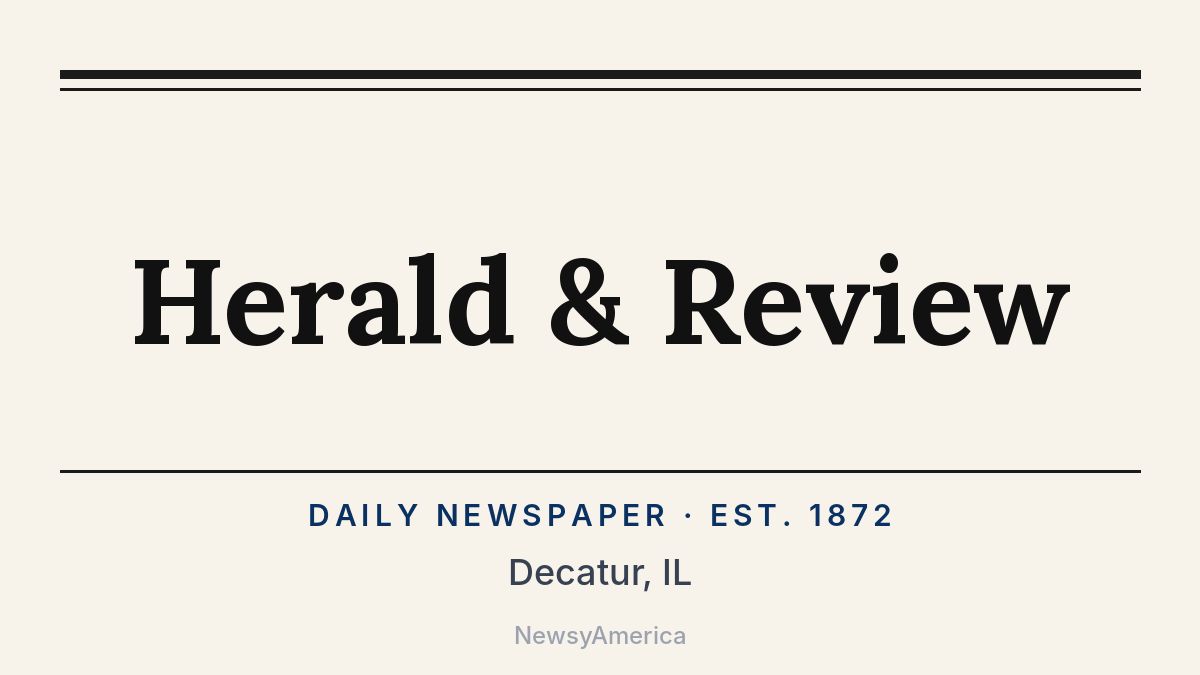 Herald & Review – Decatur, IL