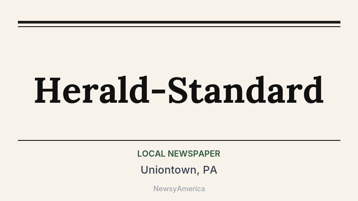 Herald-Standard – Uniontown, PA