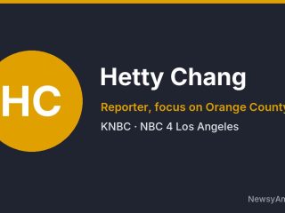 Hetty Chang, Reporter, focus on Orange County, KNBC