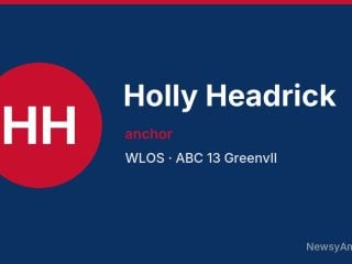 Holly Headrick, anchor, WLOS