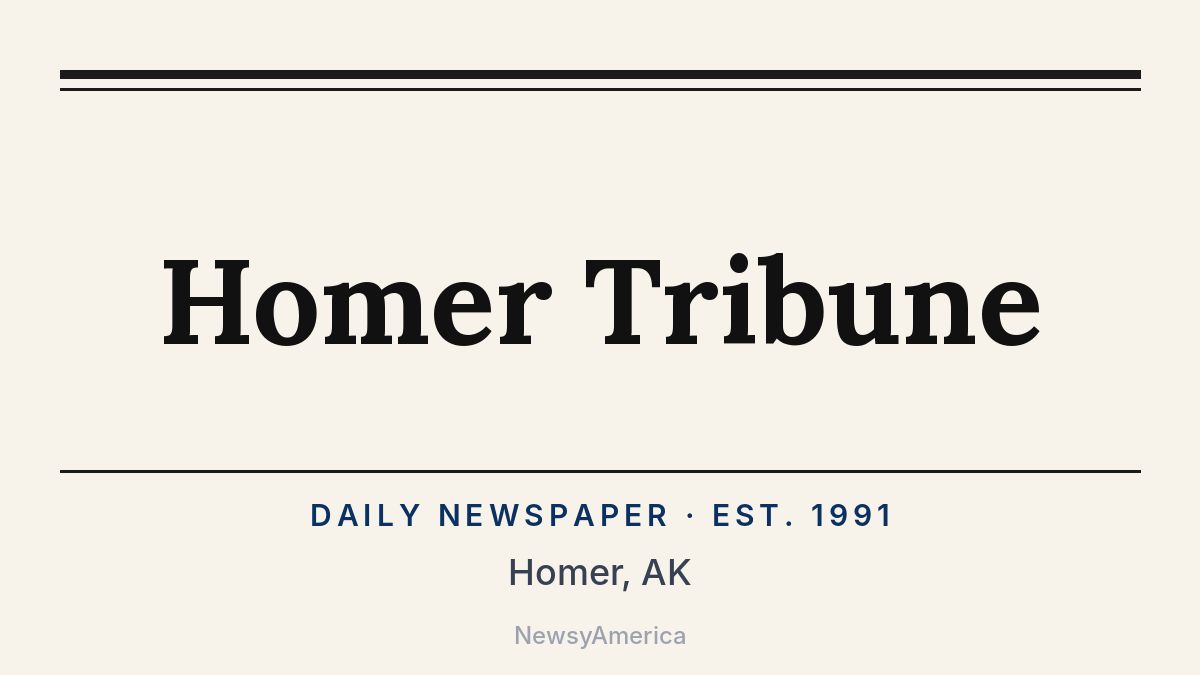 Homer Tribune – Alaska