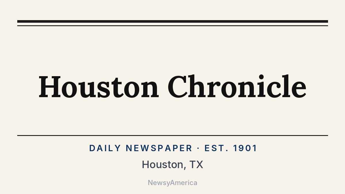 Houston Chronicle – Texas