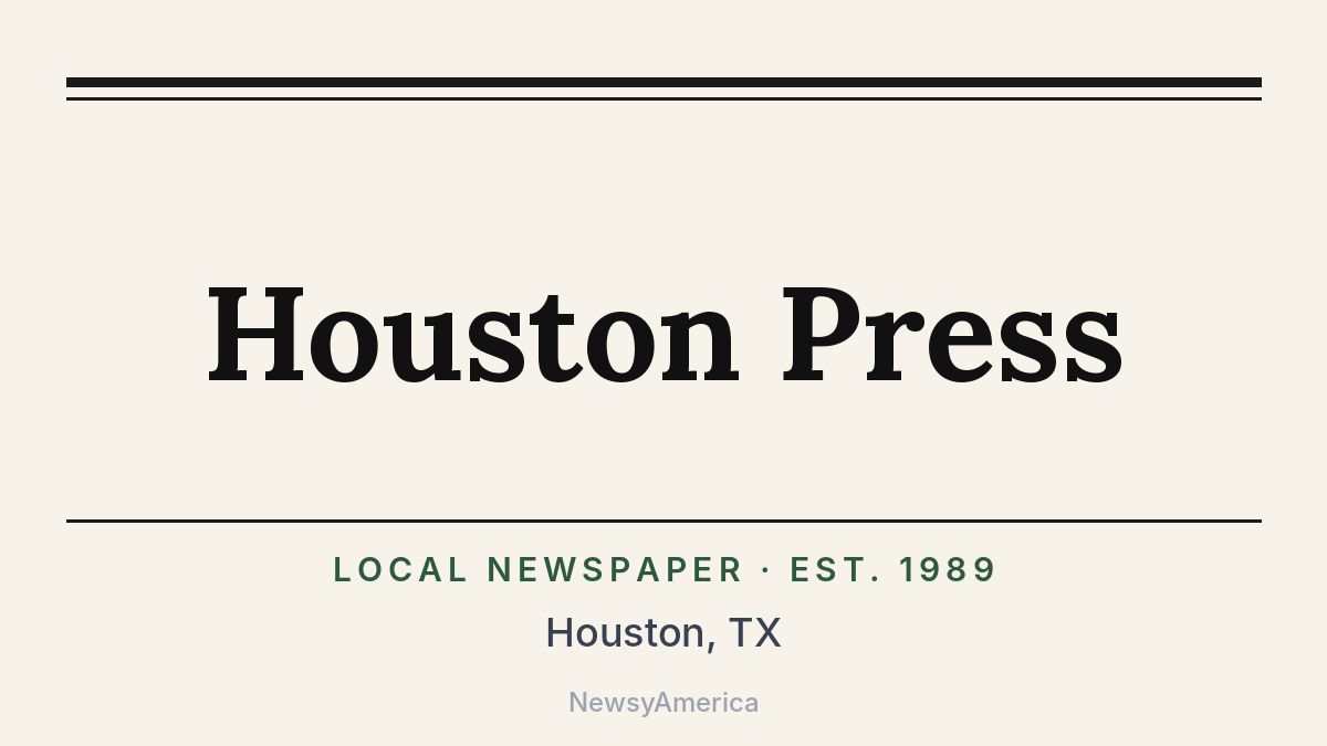 Houston Press – Texas