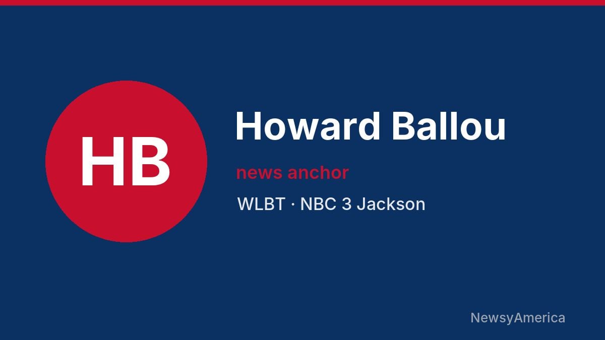 Howard Ballou – WLBT, Jackson
