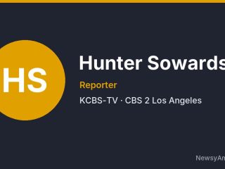 Hunter Sowards, Reporter, KCBS-TV