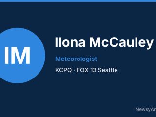 Ilona McCauley, Meteorologist, KCPQ