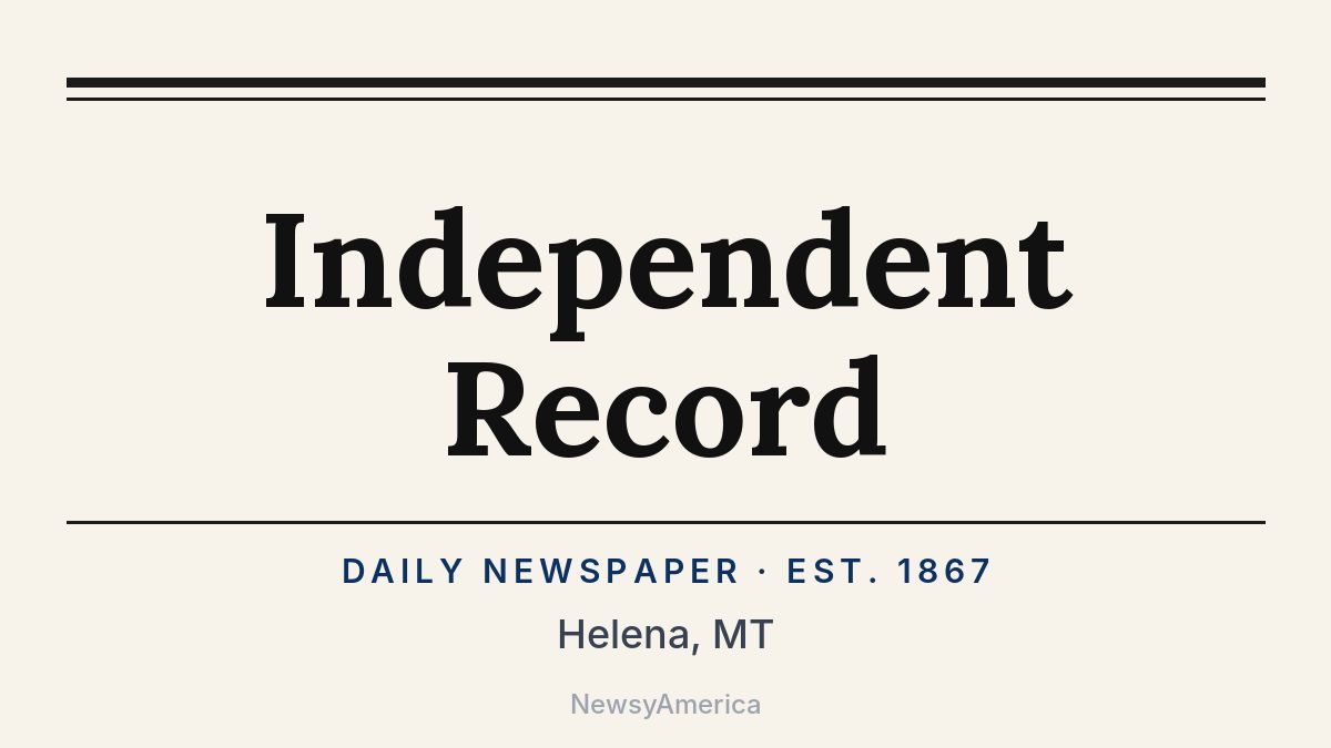 Independent Record – Helena, MT
