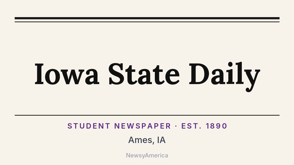 Iowa State Daily – Ames, IA