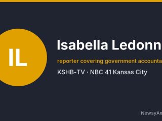 Isabella Ledonne, reporter covering government accountability, KSHB-TV