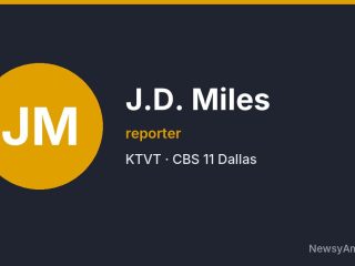 J.D. Miles, reporter, KTVT