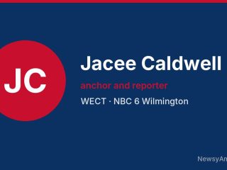 Jacee Caldwell, anchor and reporter, WECT