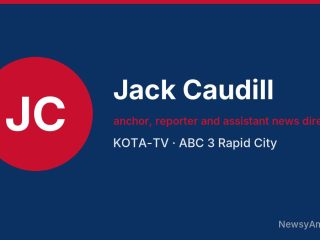 Jack Caudill, anchor, reporter and assistant news director, KOTA-TV