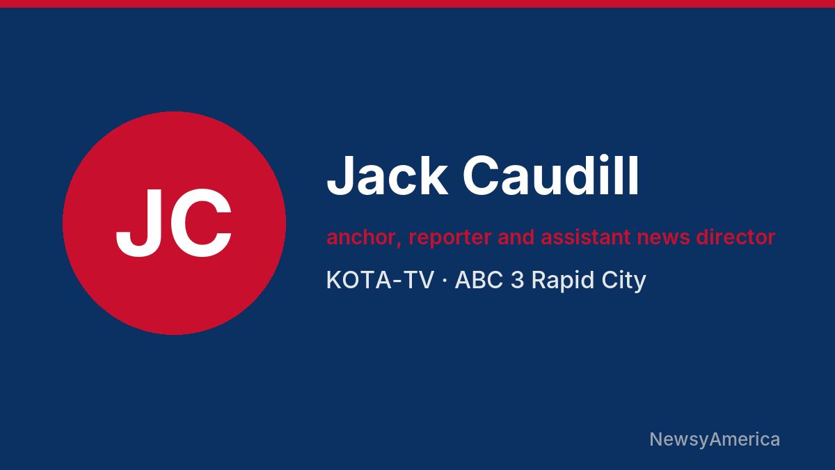 Jack Caudill – KOTA-TV, Rapid City