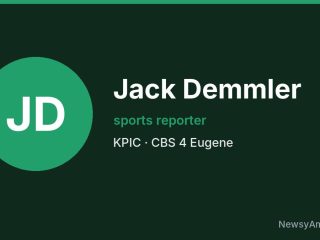 Jack Demmler, sports reporter, KPIC