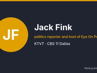 Jack Fink, politics reporter and host of Eye On Politics, KTVT