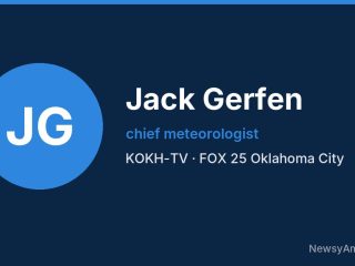 Jack Gerfen, chief meteorologist, KOKH-TV