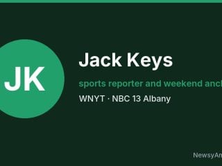 Jack Keys, sports reporter and weekend anchor, WNYT