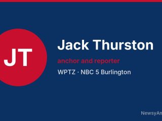 Jack Thurston, anchor and reporter, WPTZ
