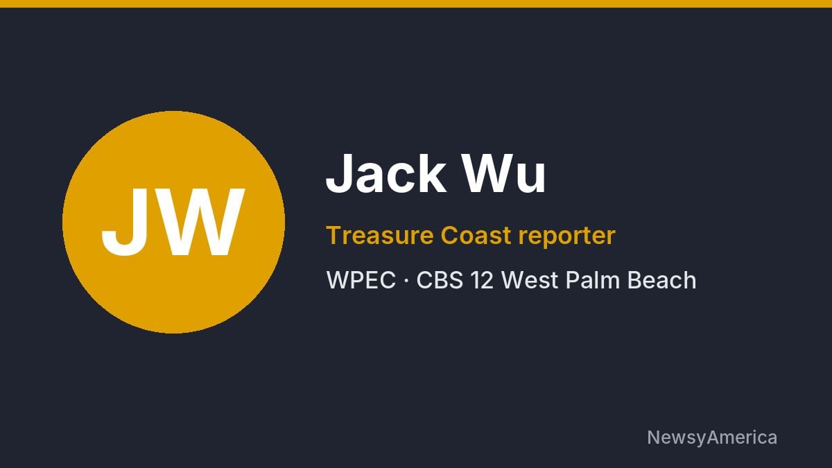 Jack Wu – WPEC, West Palm Beach