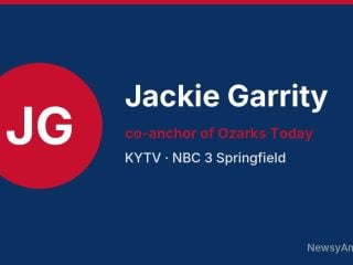 Jackie Garrity, co-anchor of Ozarks Today, KYTV