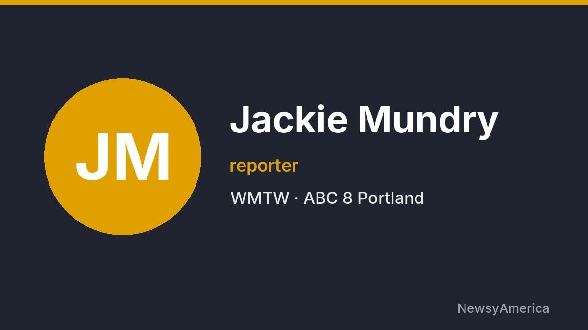 Jackie Mundry – WMTW, Portland