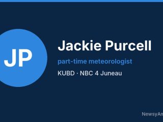 Jackie Purcell, part-time meteorologist, KUBD
