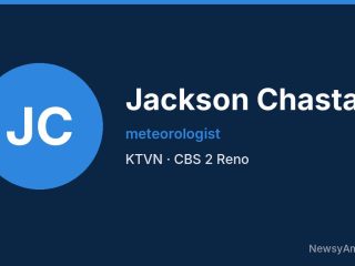 Jackson Chastain, meteorologist, KTVN