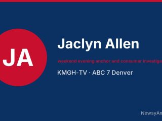 Jaclyn Allen, weekend evening anchor and consumer investigative reporter, KMGH-TV