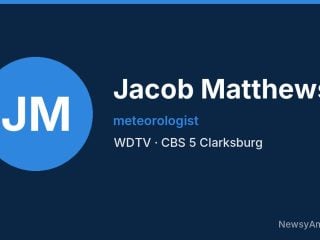 Jacob Matthews, meteorologist, WDTV