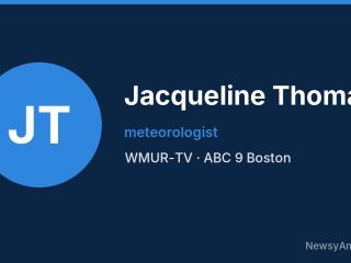Jacqueline Thomas, meteorologist, WMUR-TV