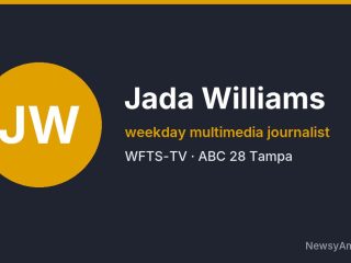 Jada Williams, weekday multimedia journalist, WFTS-TV