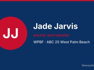 Jade Jarvis, anchor and reporter, WPBF
