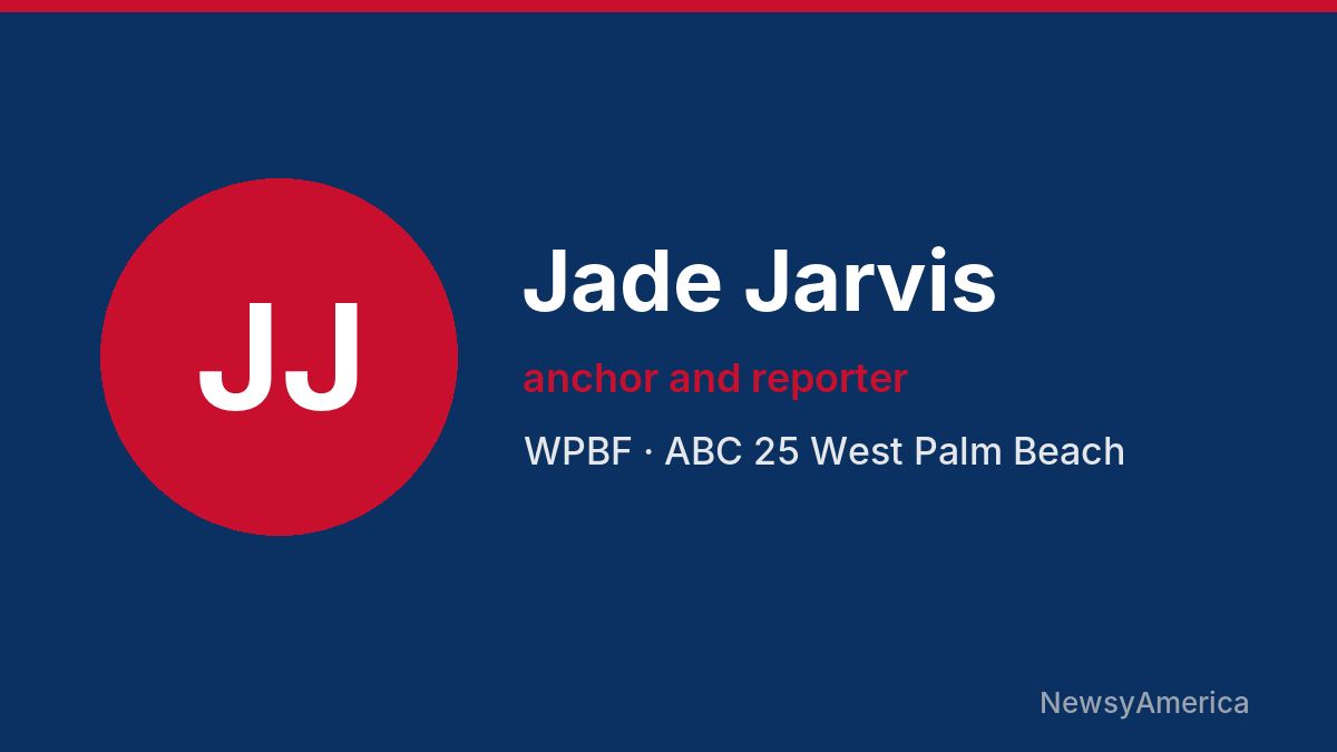 Jade Jarvis – WPBF, West Palm Beach