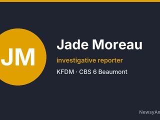 Jade Moreau, investigative reporter, KFDM