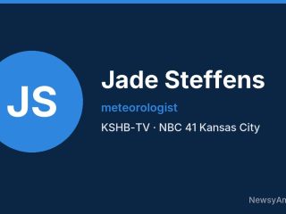 Jade Steffens, meteorologist, KSHB-TV