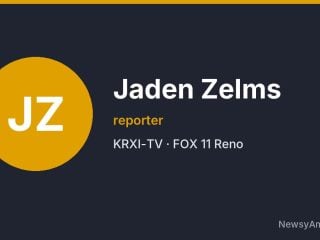 Jaden Zelms, reporter, KRXI-TV