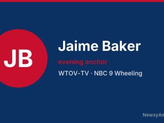 Jaime Baker, evening anchor, WTOV-TV