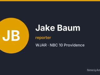 Jake Baum, reporter, WJAR