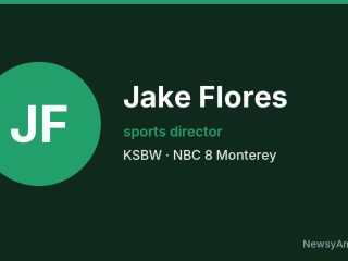 Jake Flores, sports director, KSBW