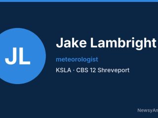 Jake Lambright, meteorologist, KSLA