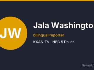 Jala Washington, bilingual reporter, KXAS-TV