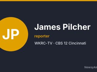 James Pilcher, reporter, WKRC-TV