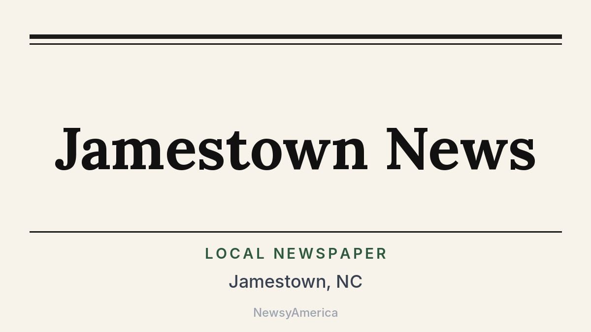 Jamestown News – North Carolina