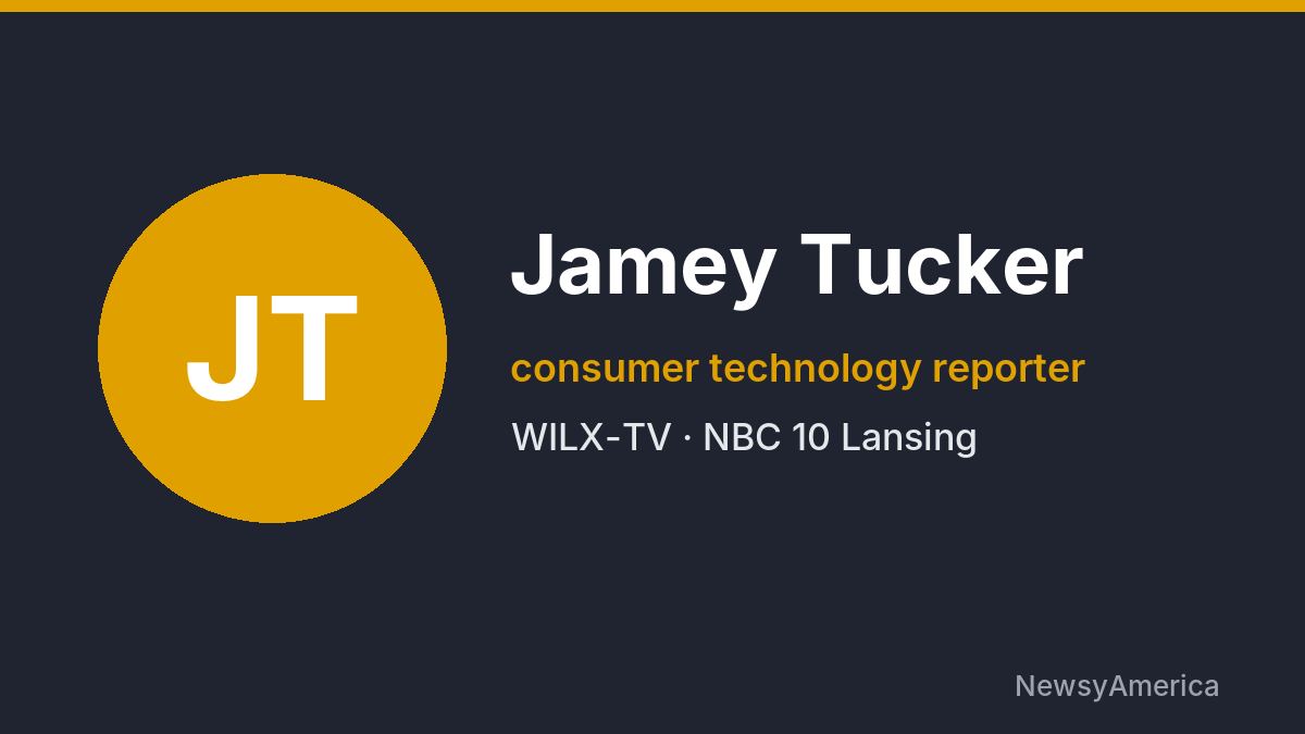 Jamey Tucker – WILX-TV, Lansing