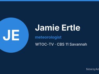 Jamie Ertle, meteorologist, WTOC-TV