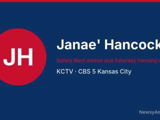 Janae’ Hancock, Safety Alert anchor and Saturday morning anchor, KCTV